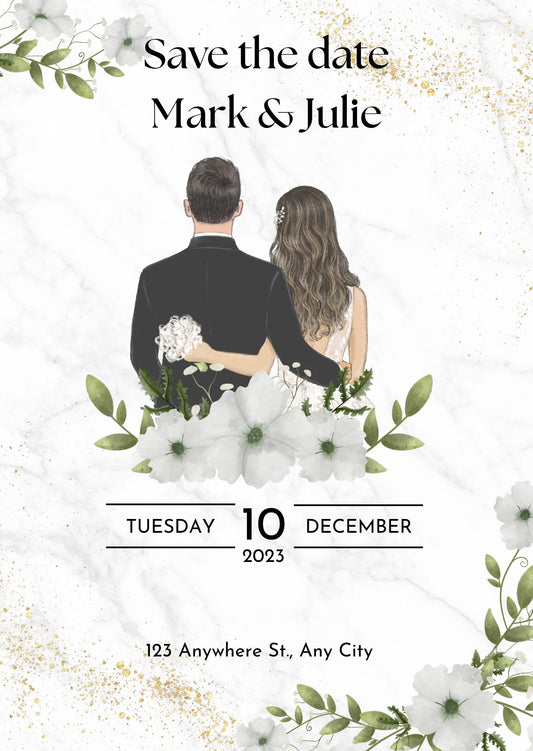 1 Wedding Save the Date