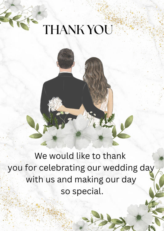 1 Wedding Thank You