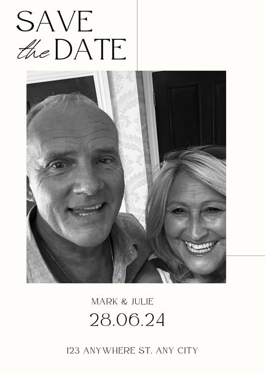 2 Wedding Save the date
