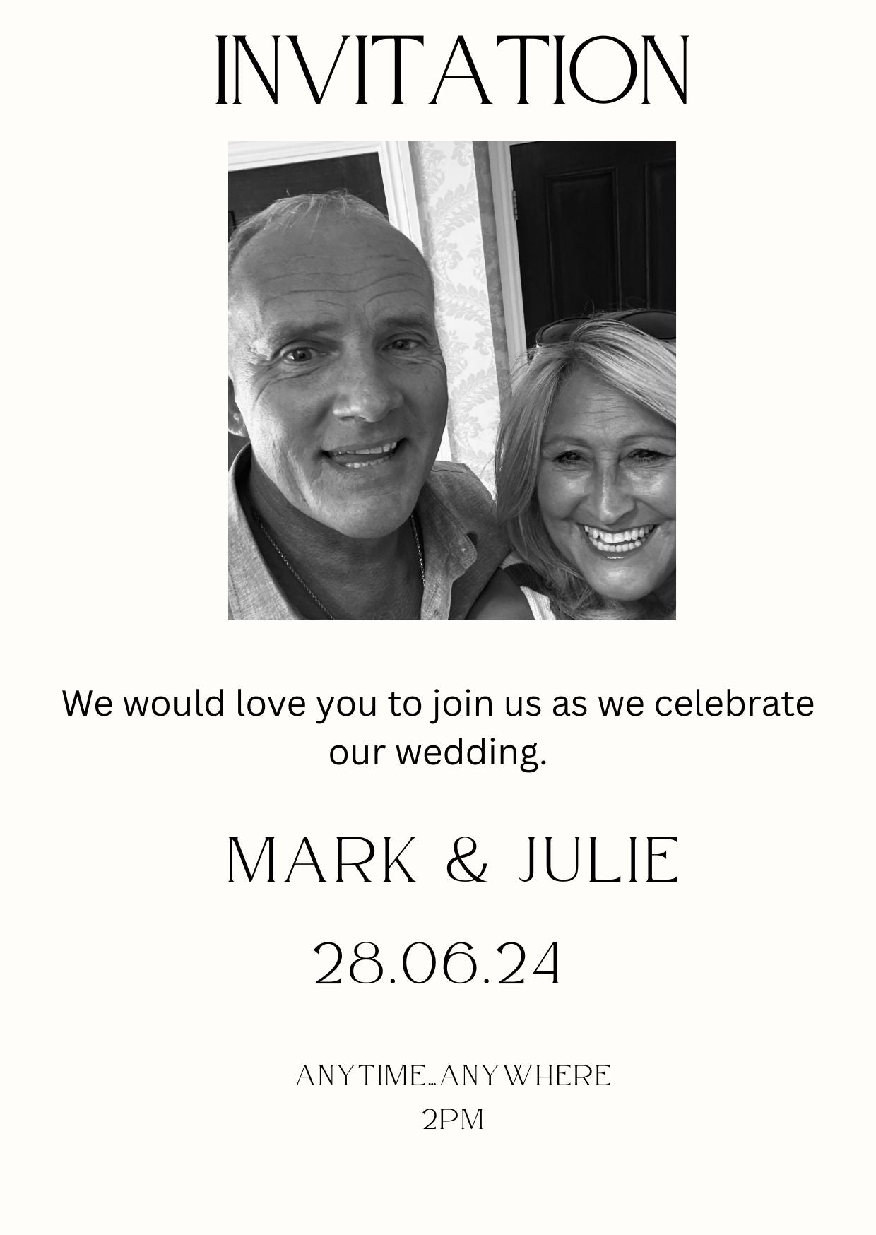 2 Wedding Invitation